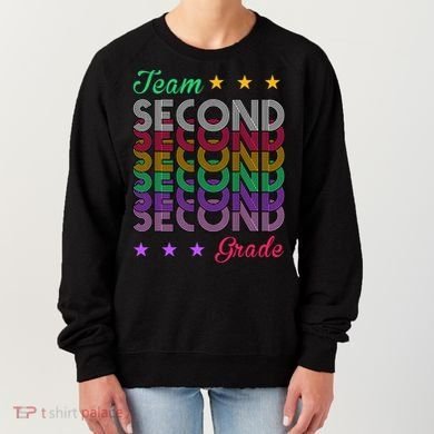 Team 2nd Grade Teacher Back To School Women's Sweatshirt