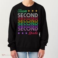 Team 2nd Grade Teacher Back To School Women's Sweatshirt thumb 0