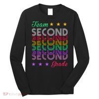 Team 2nd Grade Teacher Back To School Long Sleeve Shirt thumb 0