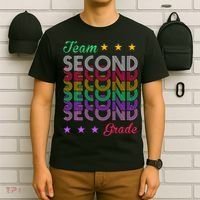 Team 2nd Grade Teacher Back To School T-Shirt thumb 6