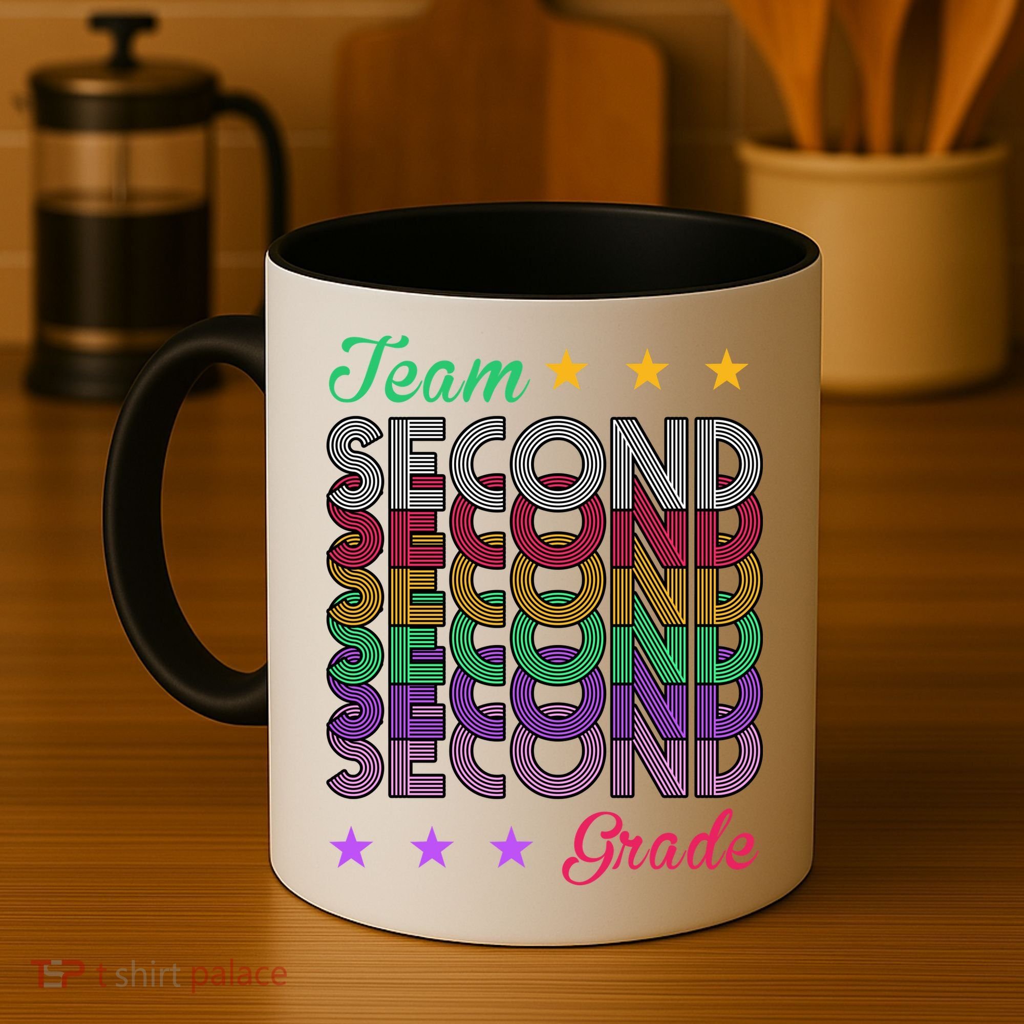 Team 2nd Grade Teacher Back To School Coffee Mug