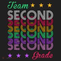 Team 2nd Grade Teacher Back To School Beanie thumb 2