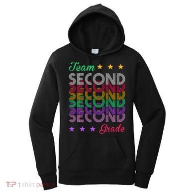 Team 2nd Grade Teacher Back To School Women's Hoodie