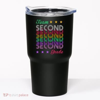 Team 2nd Grade Teacher Back To School Tumbler