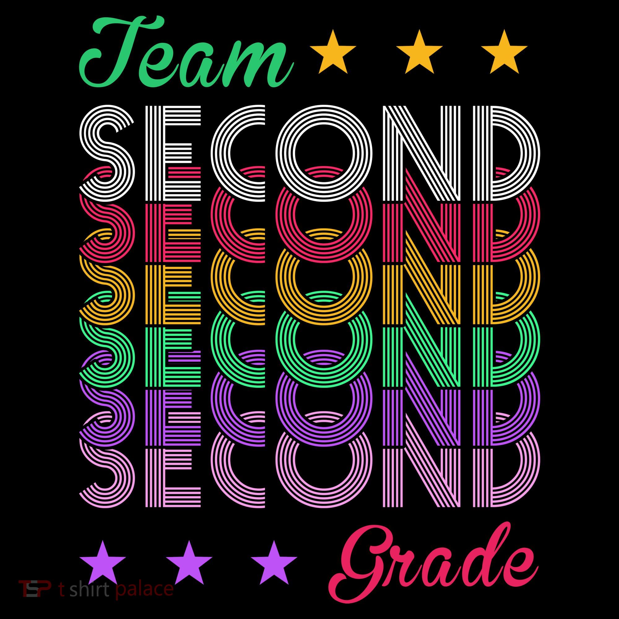 Team 2nd Grade Teacher Back To School Mousepad
