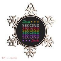 Team 2nd Grade Teacher Back To School Ornament thumb 0