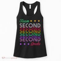 Team 2nd Grade Teacher Back To School Women's Tank Top thumb 0