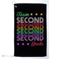 Team 2nd Grade Teacher Back To School Golf Towel thumb 0
