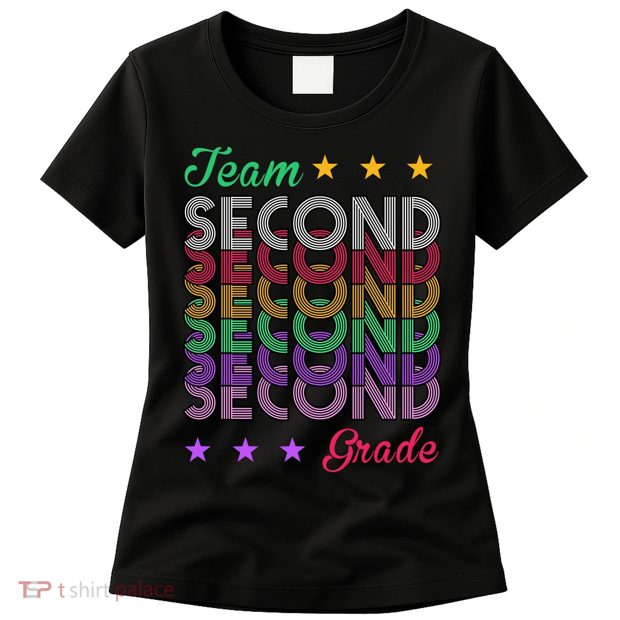 Team 2nd Grade Teacher Back To School Women's T-Shirt