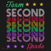 Team 2nd Grade Teacher Back To School Kids Hoodie thumb 5