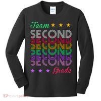 Team 2nd Grade Teacher Back To School Kids Long Sleeve Shirt thumb 0