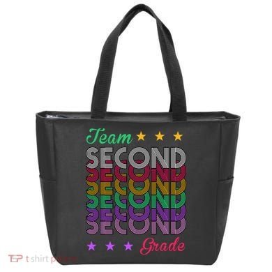 Team 2nd Grade Teacher Back To School Tote Bag