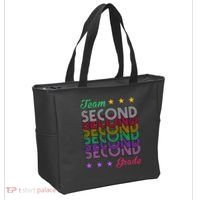 Team 2nd Grade Teacher Back To School Tote Bag thumb 2