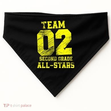 Team 2nd Grade Allstars USA-Made Doggie Bandana