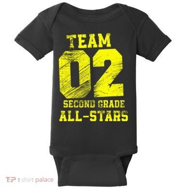 Team 2nd Grade Allstars Baby Bodysuit