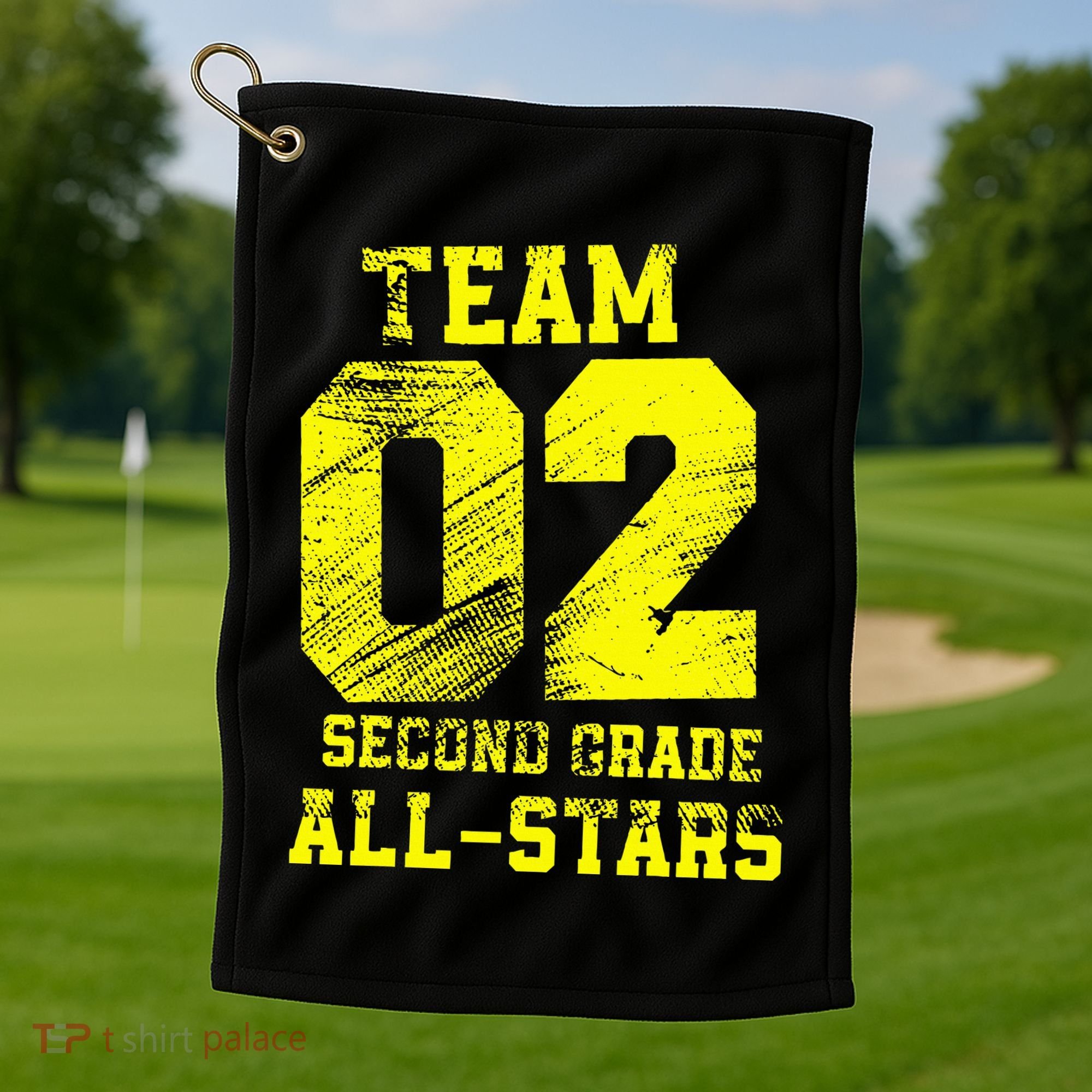 Team 2nd Grade Allstars Golf Towel