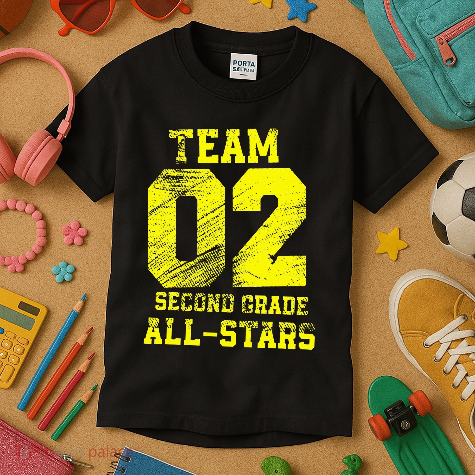 Team 2nd Grade Allstars Kids T-Shirt