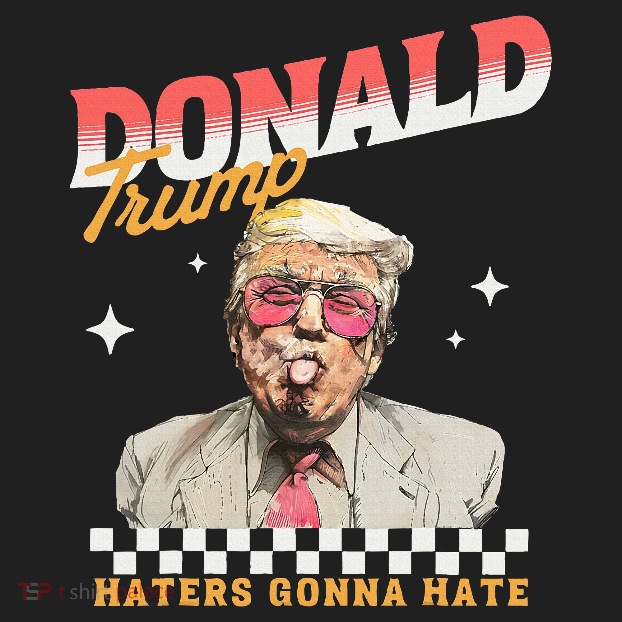 Trump 2024 Haters Gonna Hate 40oz Vacuum Insulated Stainless Steel Travel Tumbler
