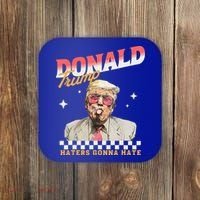 Trump 2024 Haters Gonna Hate Coaster thumb 0