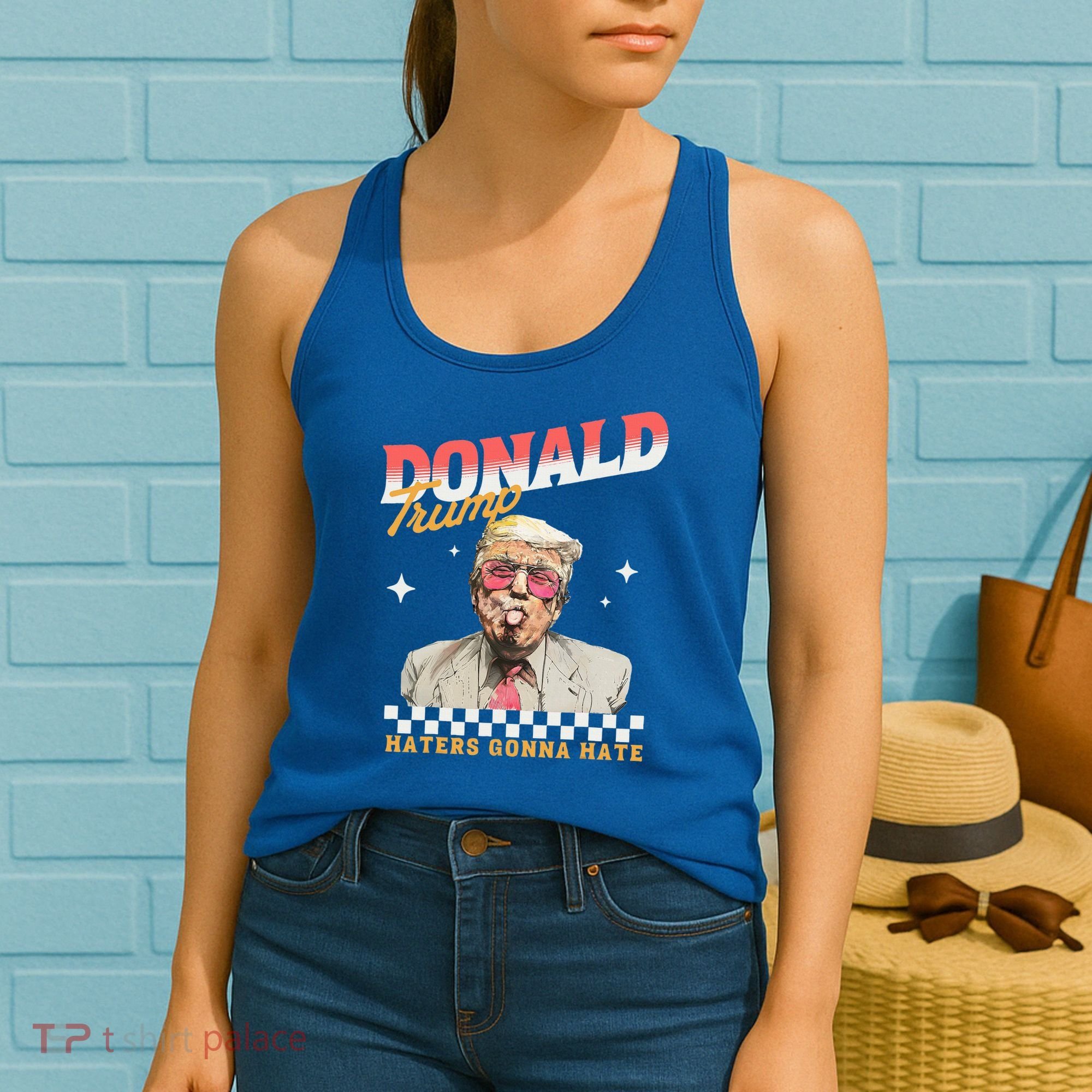 Trump 2024 Haters Gonna Hate Women's Tank Top