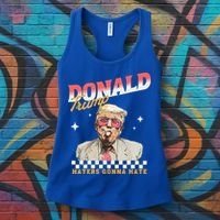 Trump 2024 Haters Gonna Hate Women's Tank Top thumb 3