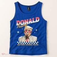 Trump 2024 Haters Gonna Hate Tank Top thumb 2