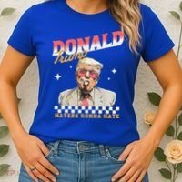 Trump 2024 Haters Gonna Hate Women's T-Shirt thumb 2