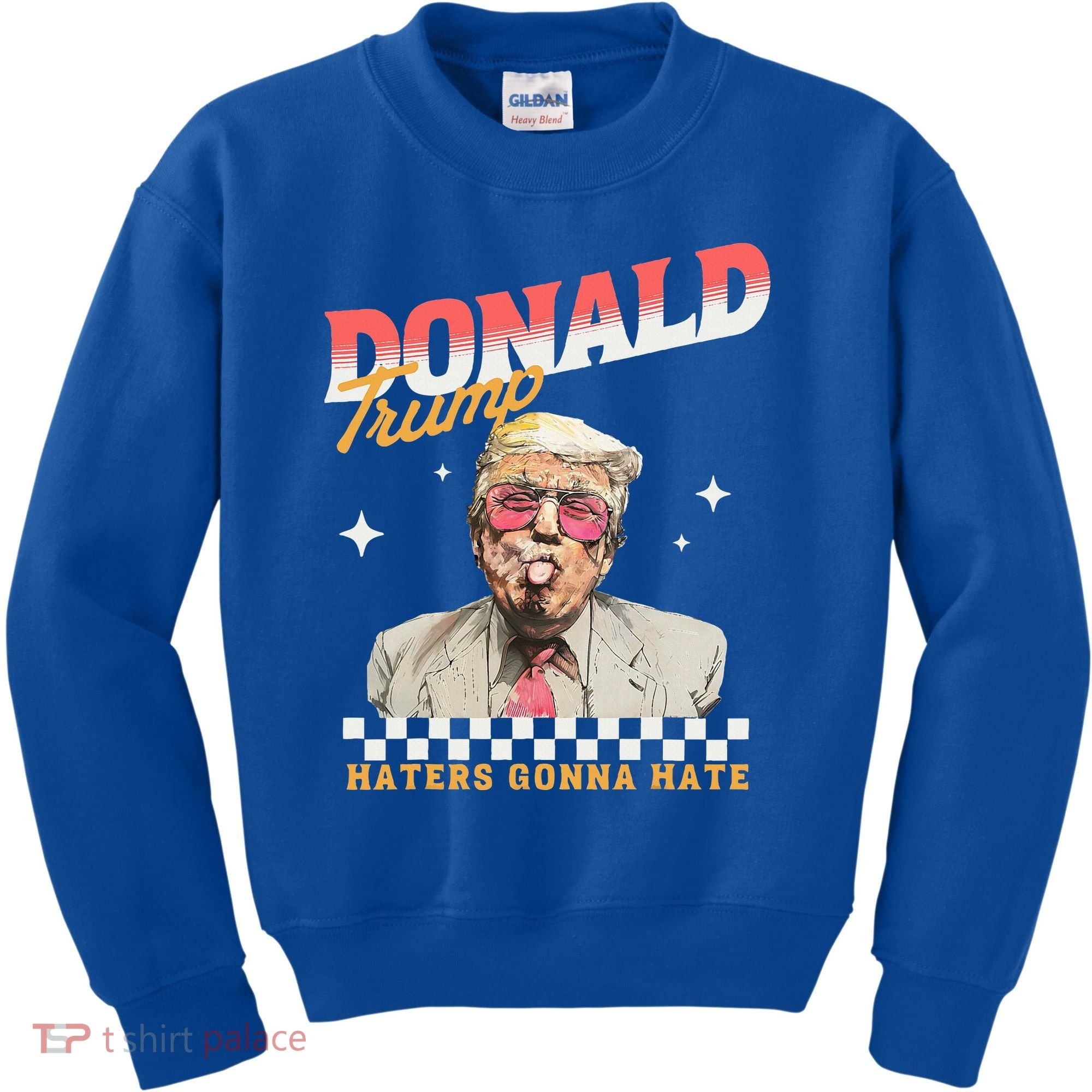 Trump 2024 Haters Gonna Hate Kids Sweatshirt