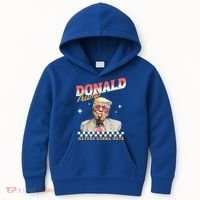 Trump 2024 Haters Gonna Hate Kids Hoodie thumb 0