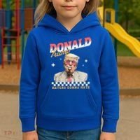 Trump 2024 Haters Gonna Hate Kids Hoodie thumb 3