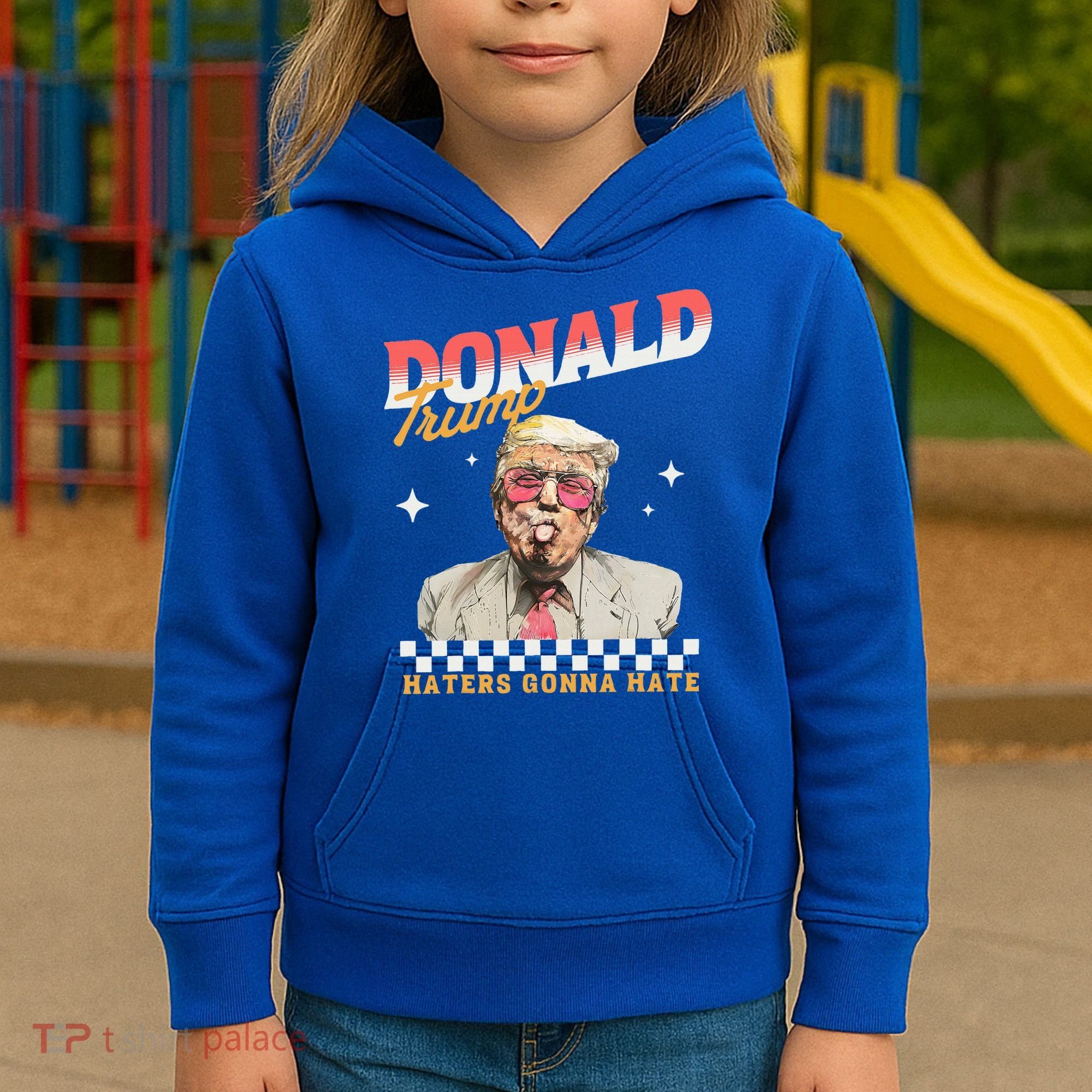 Trump 2024 Haters Gonna Hate Kids Hoodie
