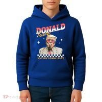 Trump 2024 Haters Gonna Hate Kids Hoodie thumb 4