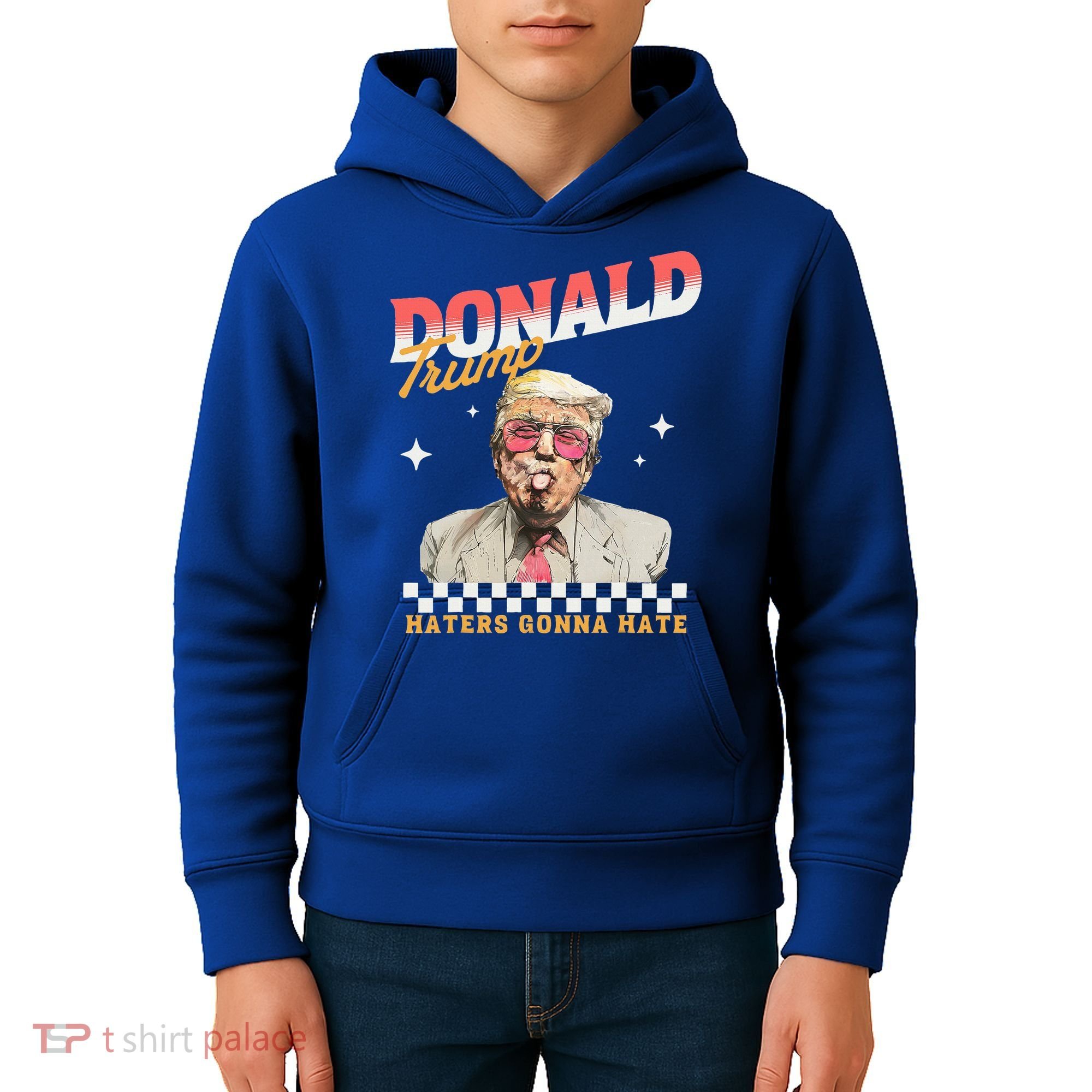 Trump 2024 Haters Gonna Hate Kids Hoodie