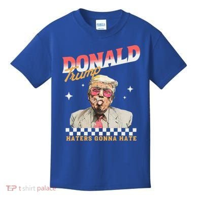Trump 2024 Haters Gonna Hate Kids T-Shirt
