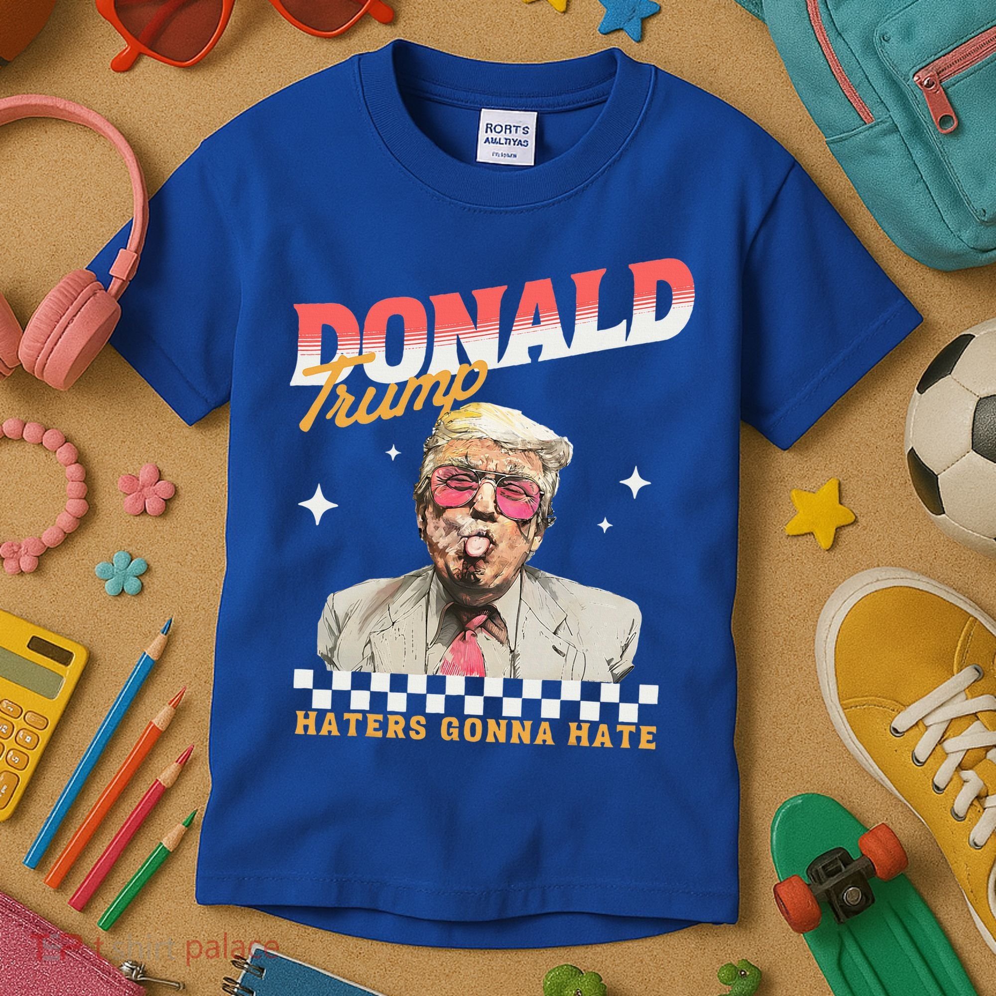 Trump 2024 Haters Gonna Hate Kids T-Shirt