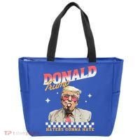 Trump 2024 Haters Gonna Hate Tote Bag thumb 0