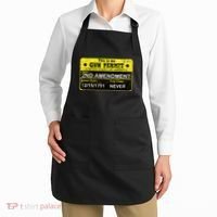 The 2a Is My Gun Permit Proud American Pro 2nd Amendment Apron thumb 2