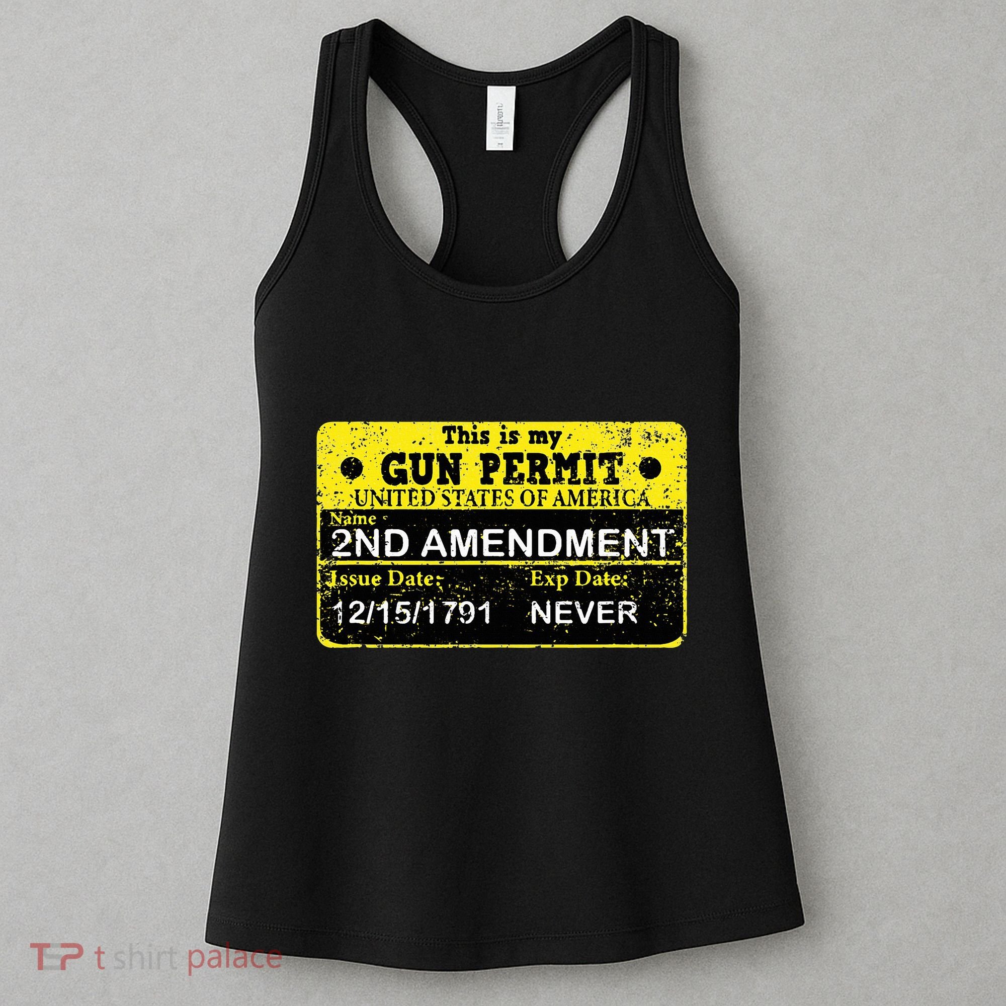 The 2a Is My Gun Permit Proud American Pro 2nd Amendment Women's Tank Top