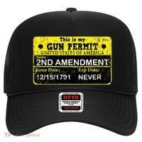The 2a Is My Gun Permit Proud American Pro 2nd Amendment Hat thumb 0