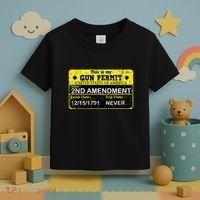 The 2a Is My Gun Permit Proud American Pro 2nd Amendment Toddler T-Shirt thumb 3