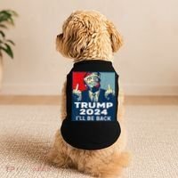 Trump 2024 I will be back Classic Doggie Tank thumb 2