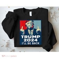 Trump 2024 I will be back Classic Sweatshirt thumb 2