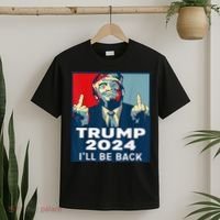 Trump 2024 I will be back Classic T-Shirt thumb 2