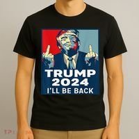 Trump 2024 I will be back Classic T-Shirt thumb 3