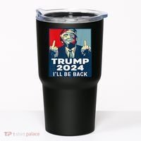Trump 2024 I will be back Classic Tumbler thumb 0