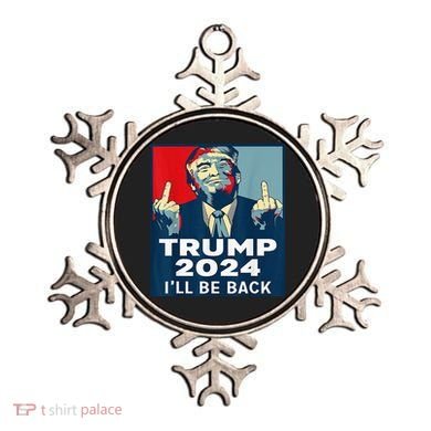 Trump 2024 I will be back Classic Ornament