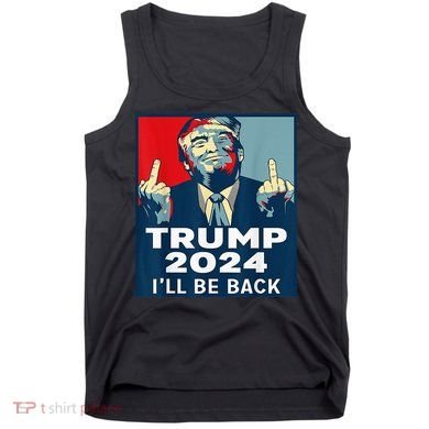 Trump 2024 I will be back Classic Tank Top