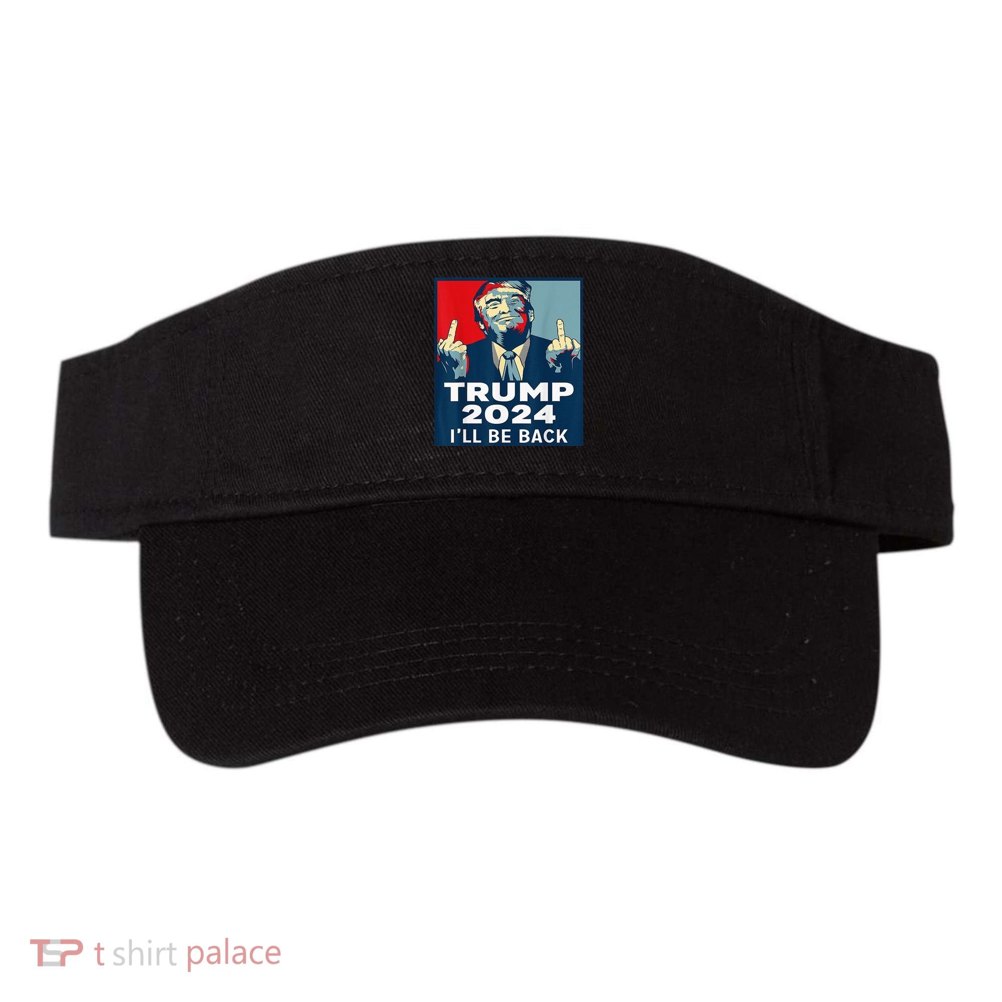 Trump 2024 I will be back Classic Visor