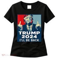 Trump 2024 I will be back Classic Women's T-Shirt thumb 0
