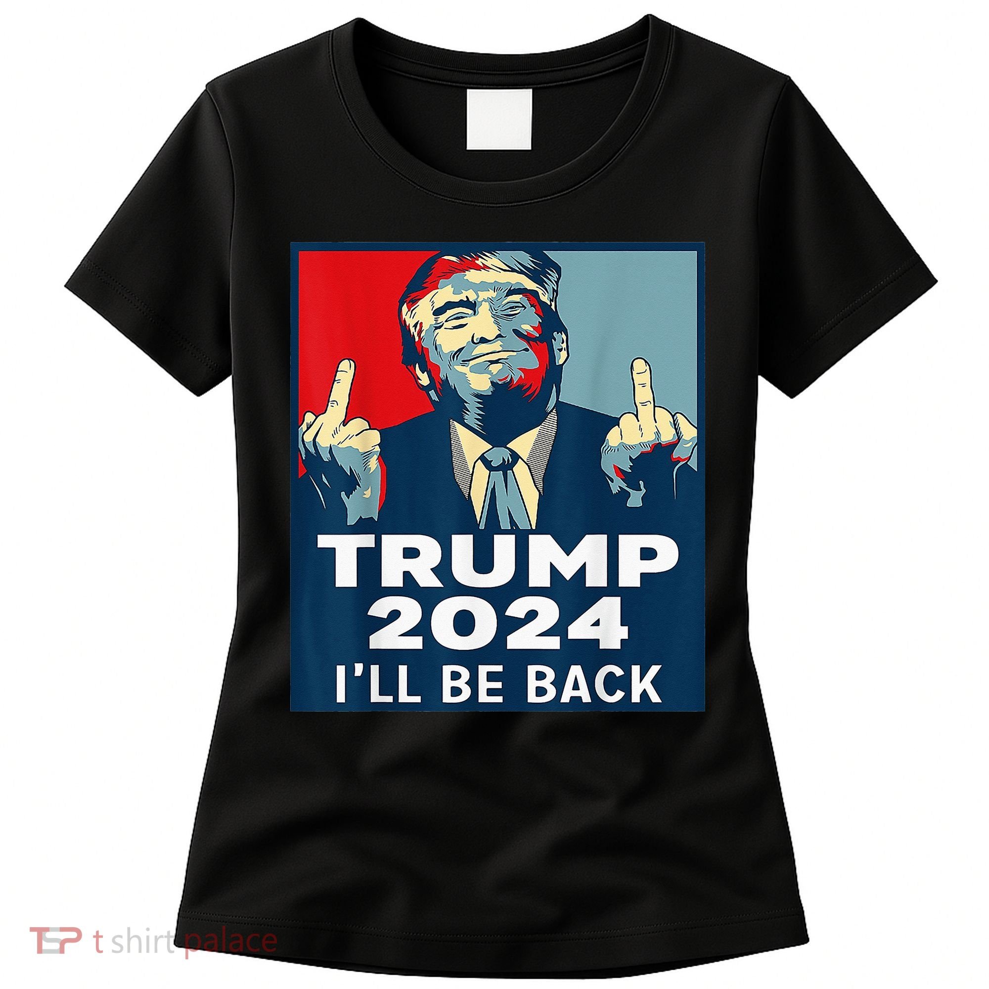 Trump 2024 I will be back Classic Women's T-Shirt